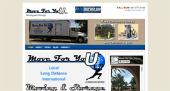Desktop Screenshot of moveforyouinc.com